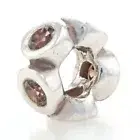 Pandora Champagne Lights Charm Sterling NEW Authentic Spacer Bead 790226CCZ Retd