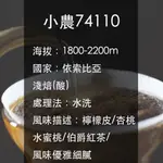 (精品咖啡豆/濾掛包/浸泡包)依索比亞-小農74110-高海拔水洗(半磅)-淺焙