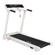 Everfit Treadmill Electric Home Gym Fitness Exercise Knob Foldable 420Mm White S