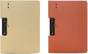 Filing Envelopes 2 Pcs Single Clip A4 Folder Multifunction Can Be Folded Writing Pad Data Storage Office Supplies Plastic Folders