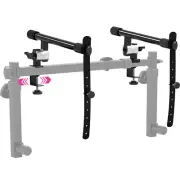 2-Tier Adjustable Keyboard Stand Extender (Arms Only) for Square Tube Z-Stands