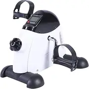 Mini Exercise Peddler Under Desk Bike Pedal Exerciser Foot Cycle,Portable Mini Exercise Peddler, Arm & Leg Exerciser Physical Therapy Equipment for Seniors