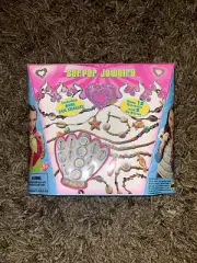 Surfer Jewelry Bracelet and Necklace Making Kit Sea Shells, Glass Seed Beads
