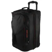Pierre Cardin 72cm MEDIUM Soft Trolley Luggage Travel Case - Black