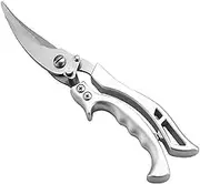 Kitchen Scissors, Kitchen Shears Heavy Duty Chicken Bone Scissors, Multi Purpose Poultry Shears, Stainless Steel Ultra Sharp Antiskid Utility Scissors with Safety Lock for Cutting Bone, Meat, Fish