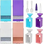 8 Set Diamond Art Trays Accessories, FineGood Diamond Art Storage Kits for Adults Diamond Storage Containers Funnel for DIY Diamond Art Painting