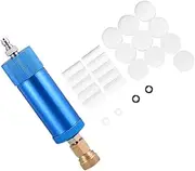 CRILSTYLEO High Pressure Water Oil Separator Filter with Double Filtration Male and Female Quick Air Compressor Pump Durable Design Efficient Moisture Separation Replaceable Filter Elements