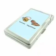 Better Together Em9 Cigarette Case with Built in Lighter Metal Wallet