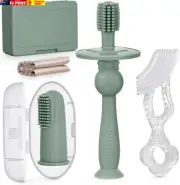Silicone Teether Brush Finger Brush Toothbrush, 0-36 Months - Infant Oral Care S