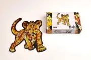 Simba Puzzle 78 Pieces A4 Lion Fun Jigsaw Gift for Kids | Adults Animal Lovers