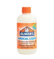 Elmer’s MAGICAL LIQUID: ALL-IN-1 CONTACT LENS SOLUTION + BAKING SODA Glue Slime