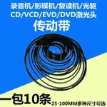 [熱銷]錄音機影碟機複讀機 CD光䮠VCD激光頭EVD機芯DVD進出倉皮帶傳動帶