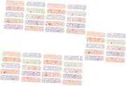 NOLITOY 5 Boxes Hemostatic Woundplast Boys and Girls Baindaids Adhesive Patches Breathable Bandages First Aid Bands 100 Count Universal Size