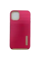 For Apple iPhone 11 Phone 6.1 Inch Screen Case Cover Pink Anti Slip Design