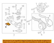 FORD OEM 11-24 F-250 Super Duty Water Pump-Water Manifold Gasket BC3Z8C387B