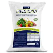 Fish 'N' N 20 kg Powder - 100% Organic Fish Meal Fertiliser (10-3-1-6) - Australian Certified Organic - Nitrogen Rich Slow Release Fertiliser