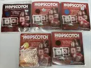 Hopscotch Aida 14 Count Cross Stitch Fabric 15”x15” Lot Of 5 Variety Colors VN 2