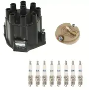 Distributor Rotor Cap & Spark Plugs Kit ACDelco For Chevy Biscayne 7.4L V8 1971
