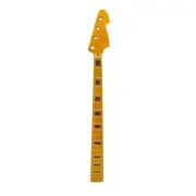 Gloss Maple Bass Guitar Neck 21 Fret 34 Inch Maple Fretboard for Building Guitar