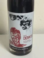 Coca Cola Bottle DEE DOWIS Air Force Quarterback 1990 VTG 10oz