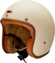 Hedon Hedonist Creme ECE, open face helmet , color: Beige , size: S