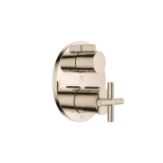 Dornbracht TARA Concealed thermostat w. three function volume control Champagne