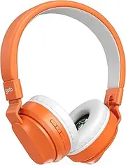 Yoto Wireless Headphones – Kids Yoto Accessories, Lightweight Comfortable Adjustable & Foldable Over-Ear Bluetooth Headphones with Travel Bag, Volume-Limiting for Safe Listening
