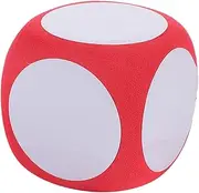 CIYODO Large Blank Foam Dice Jumbo Writable Foam Blocks for DIY Classroom Activities Giant Dry Erase Dice for Hands Learning Creative Expression for Engagement and Math Games