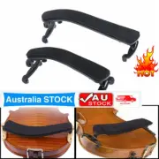 Violin shoulder rest adjustable pad support for violin 1/2-4/4 1/8-1/4 blac -N