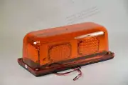 LED 12VDC Permanent Snow Plow Warning Strobe Amber Light Bar Rectangular
