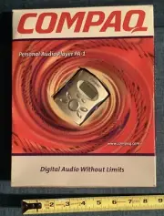 Vintage COMPAQ MP3 Player PA-1 Pre iPod Music Player NEW NIB RARE