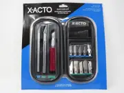 X-Acto X5285 Basic Knife Set Soft Case Kit for Hobby Models Trains Crafts