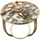 Agate Stone Conference Meeting & Coffee Table Gemstone Furniture Counter Desk