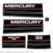 Fits Mercury 125hp Outboard Engine Decal Kit 1994-1995 Boat Motor Stickers