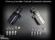Oil Catch Can Tank Kit Baffled Reservoir w/ Breather Filter for Chevy Cavalier