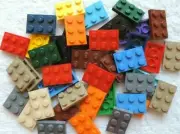 30x LEGO 2 x 3 Plate - Assorted Colors