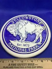 Seneca Ceramics Yellowstone National Park Bread And Bun Warmer, Phelps NY S19