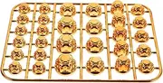 1 Set Decorative Screw Caps Bolts and Screws Accessories Motorcycle Fairing Center Fairing Spacer Fairing Bolt Kit Motorcycle Parts Fairing Kit Golden Abs
