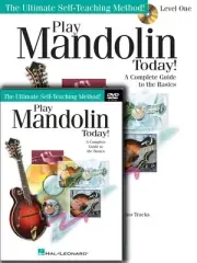 Play Mandolin Today! Beginner's Pack Level 1 Learn Music Lessons Book CD DVD