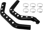 Exhaust Pipe Heat Shield Motorcycle Exhaust Pipe Heat Shield Muffler Guard Protective Cover Black for Ha&rl&ey for Sp&or&ts&te&r XL883 1200 for Forty-Eight 2004-2021