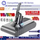 6.8Ah Replacement Battery for Dyson V8 SV10 Animal Fluffy Motorhead V8 Absolute