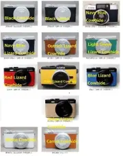 Camera Replacement Skin Cover Leather w/Video inst【Instax Mini 90】 from JAPAN