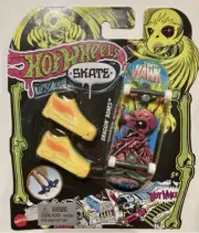 2023 Hot Wheels Skate Tony Hawk Draggin' Bones Fingerboard & Shoes - Sealed