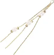 KALLORY Earring Chain Earring Tassel Copper Earrings Chain