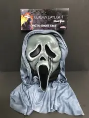 Fun World Dead By Daylight Arctic Ghostface Mask New W. Tag 2022 Adult One Size