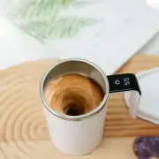 Electric Coffee Mug USB Automatic Magnetic Cup IP67 Waterproof