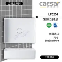 在飛比找蝦皮購物優惠-附發票 可議價 CAESAR凱撒 薄胚立體盆LF5254《面