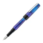 Benu Euphoria Fountain Pen in Scent of Irises (Ultramarine Blue Glow) - Flexi