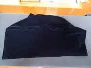 High-end speaker cover for B&W HTM71 S3 made of velvet suede