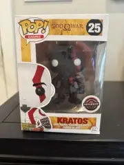 Funko Pop! Vinyl: God of War - Kratos - (Black) - GameStop (Exclusive) #25